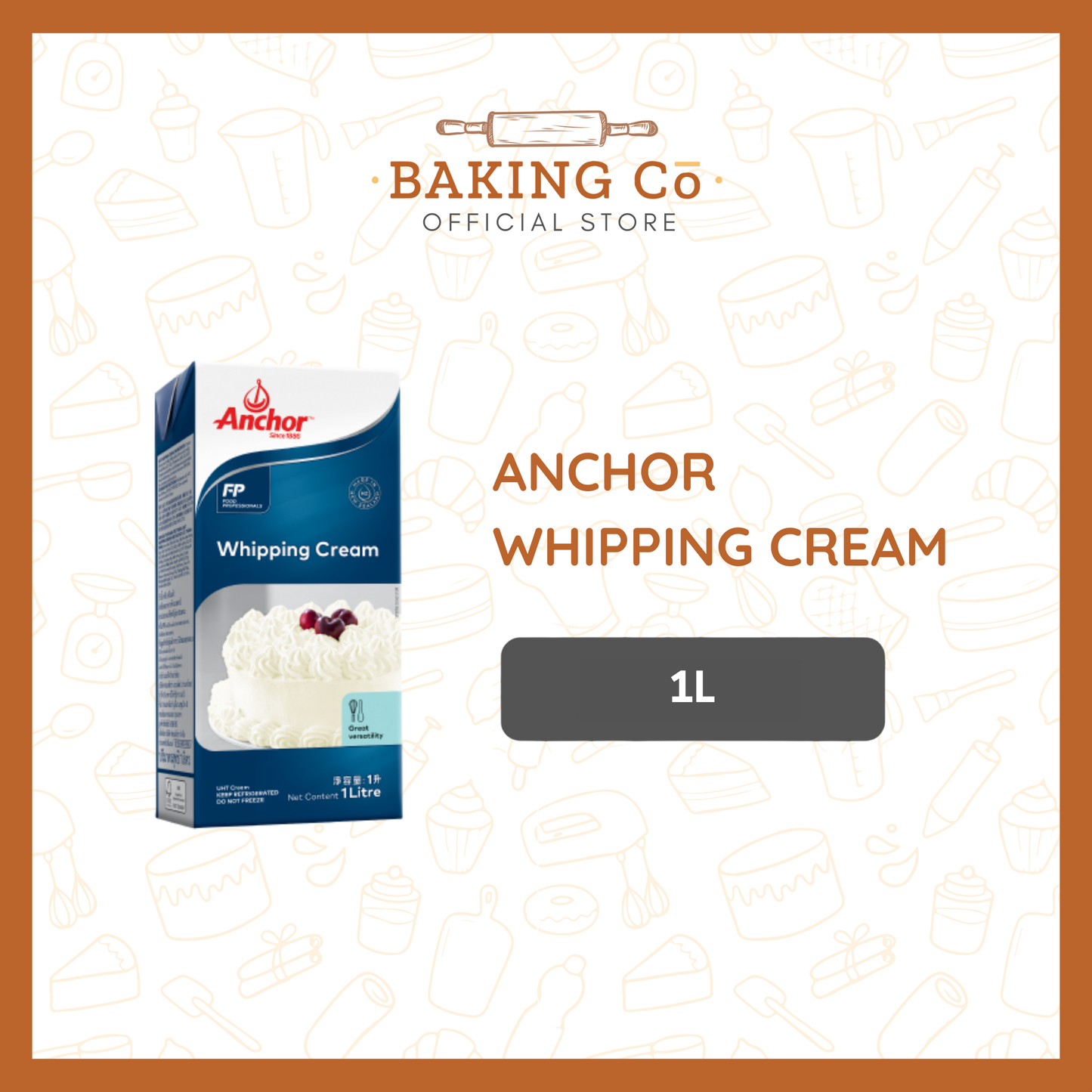 Anchor UHT Whipping Cream