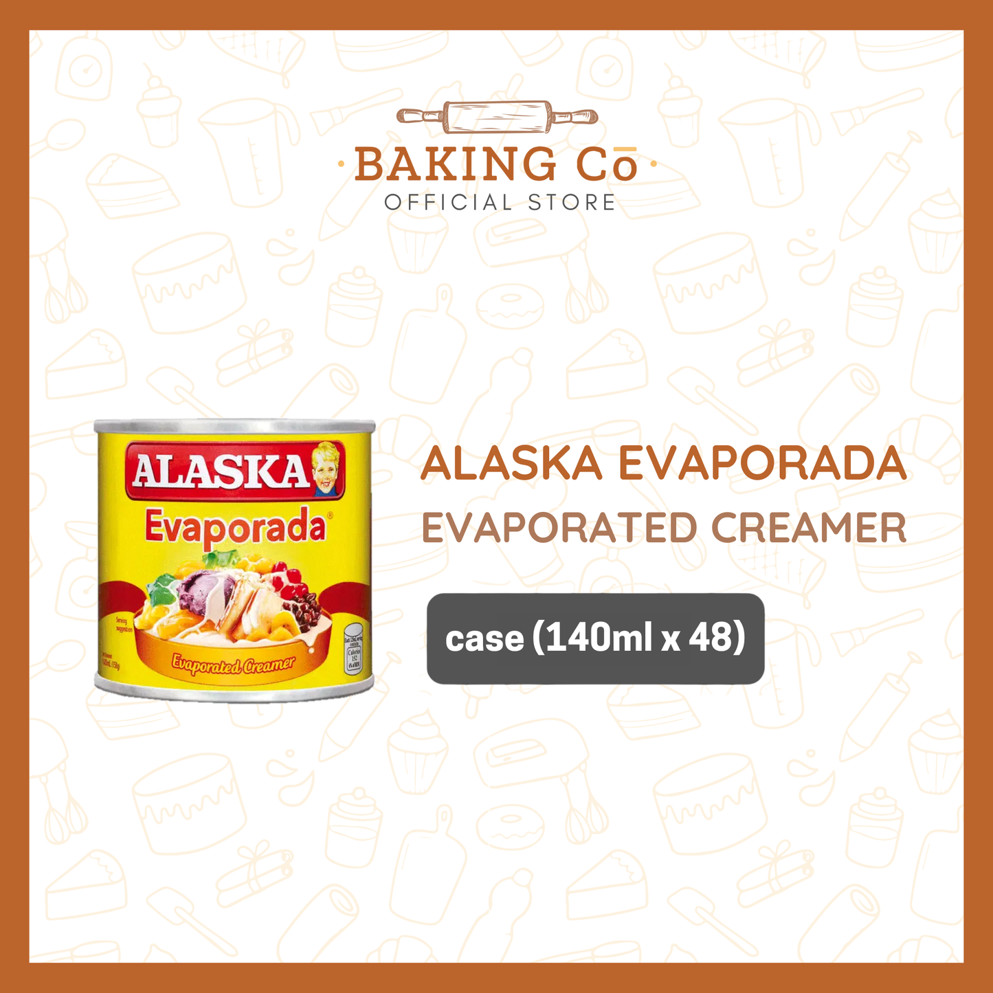 Alaska Evaporada Evaporated Creamer