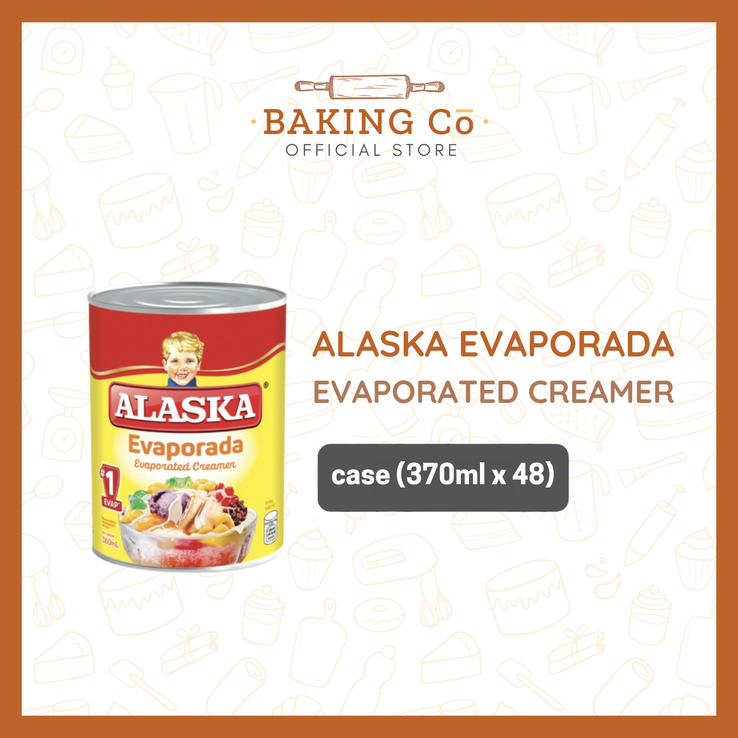 Alaska Evaporada Evaporated Creamer
