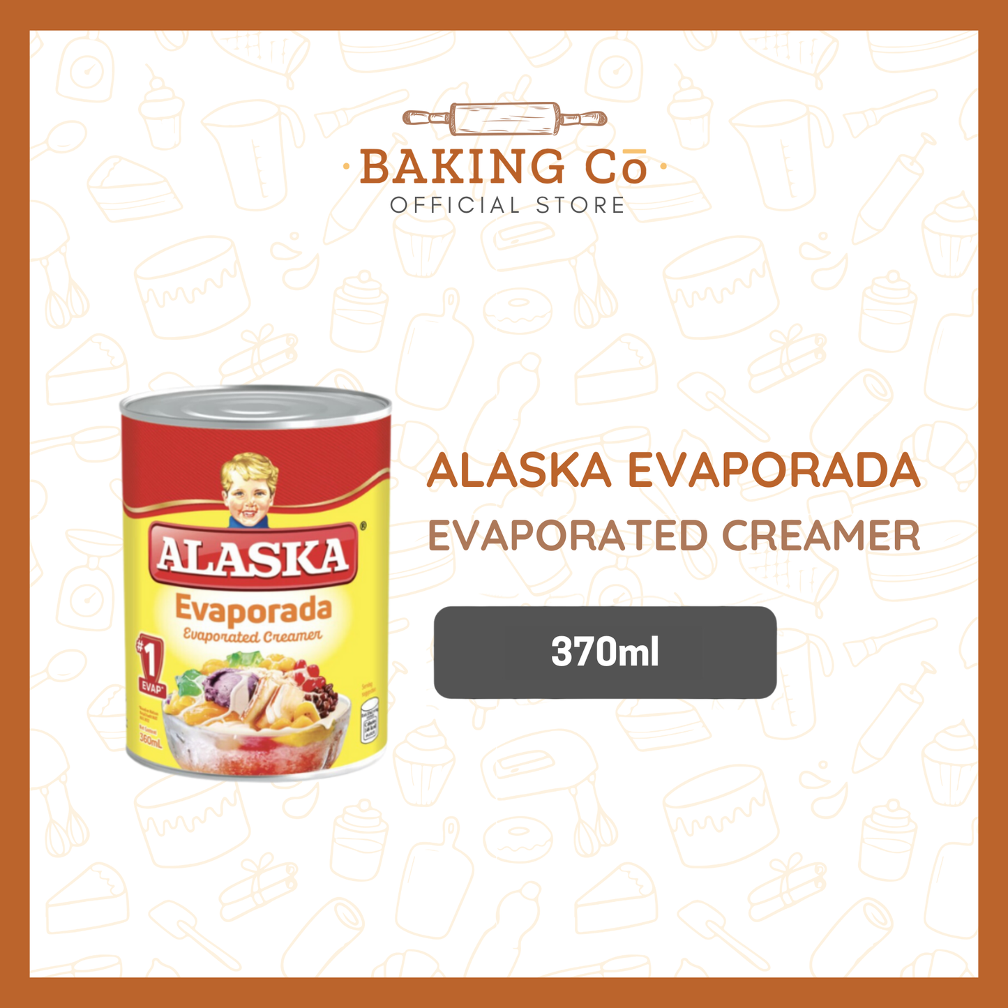 Alaska Evaporada Evaporated Creamer