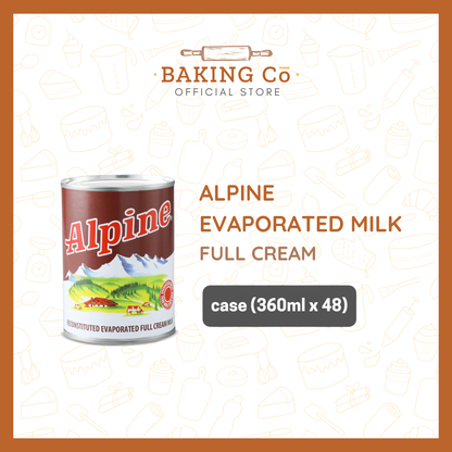 Alpine Evaporated Full Cream Milk