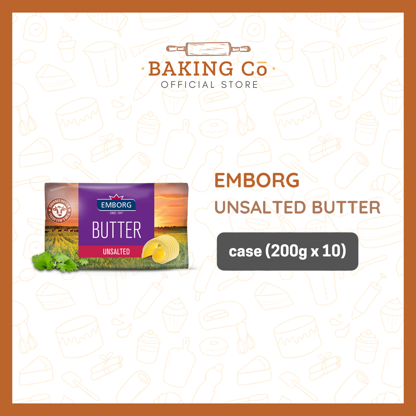 Emborg Unsalted Butter
