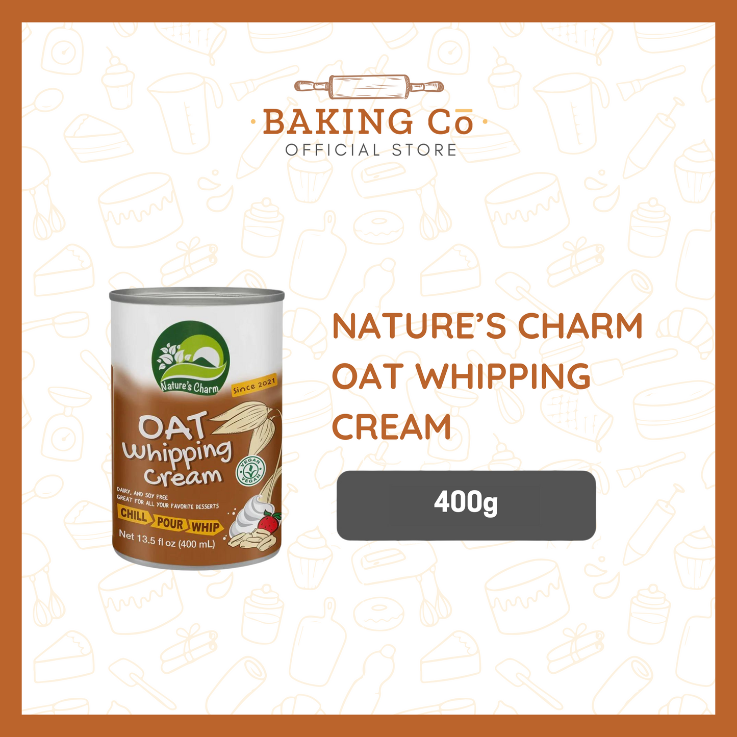 Nature's Charm Oat Whipping Cream