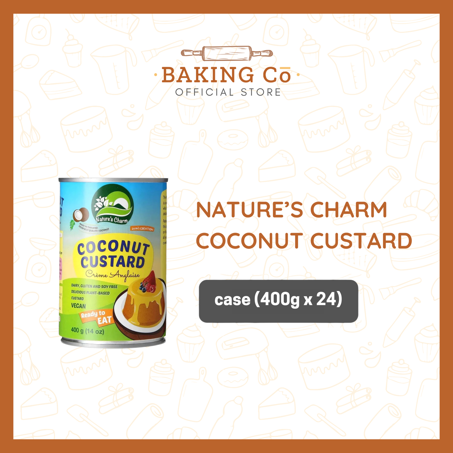 Nature's Charm Coconut Custard