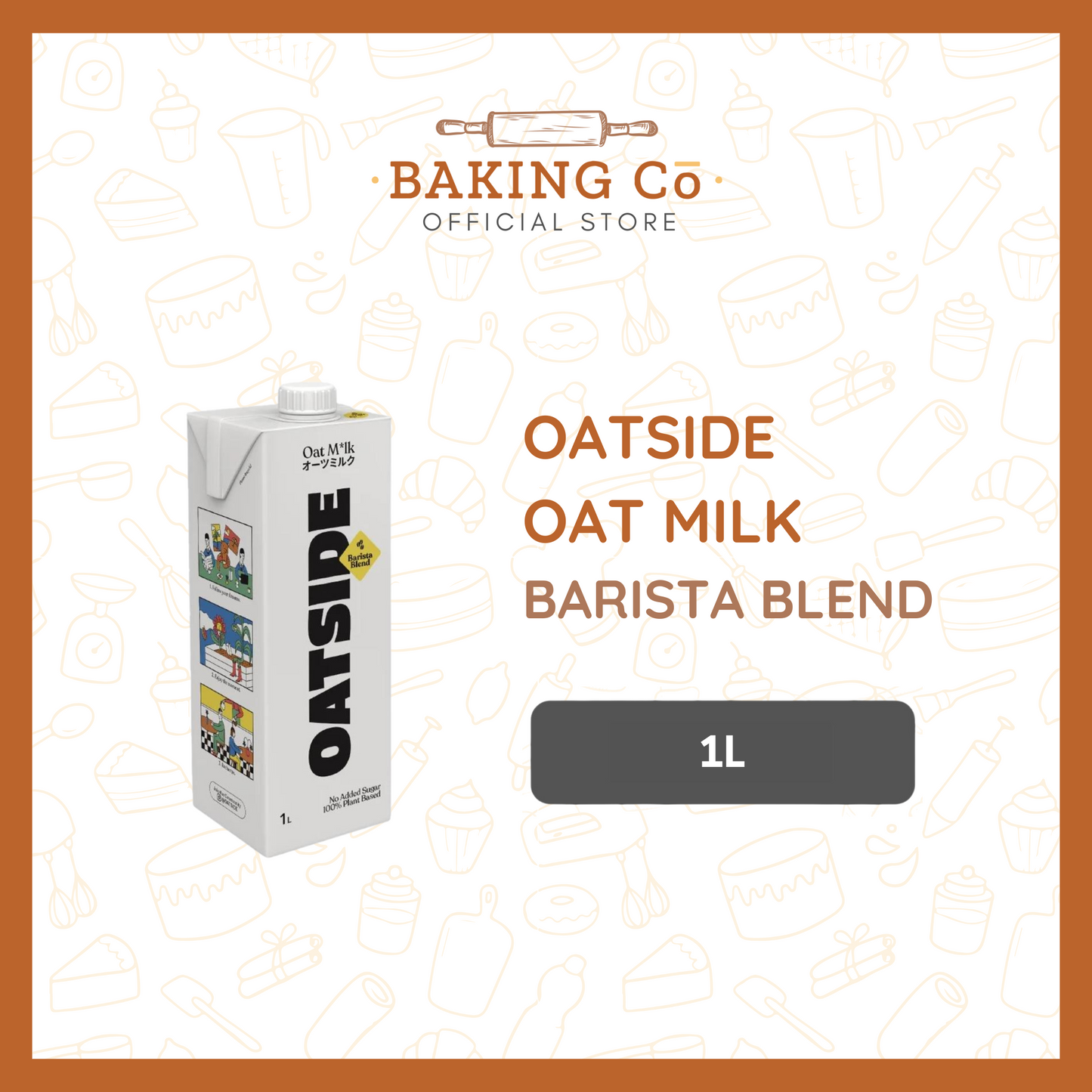 Oatside Barista Blend Oat Milk