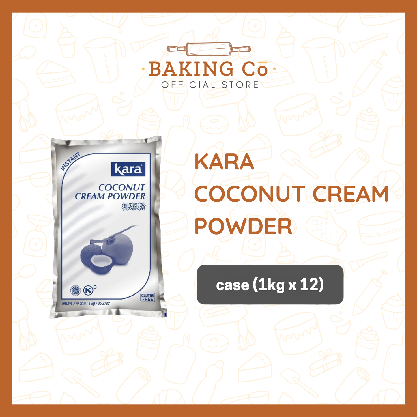 Kara Coconut Cream Powder
