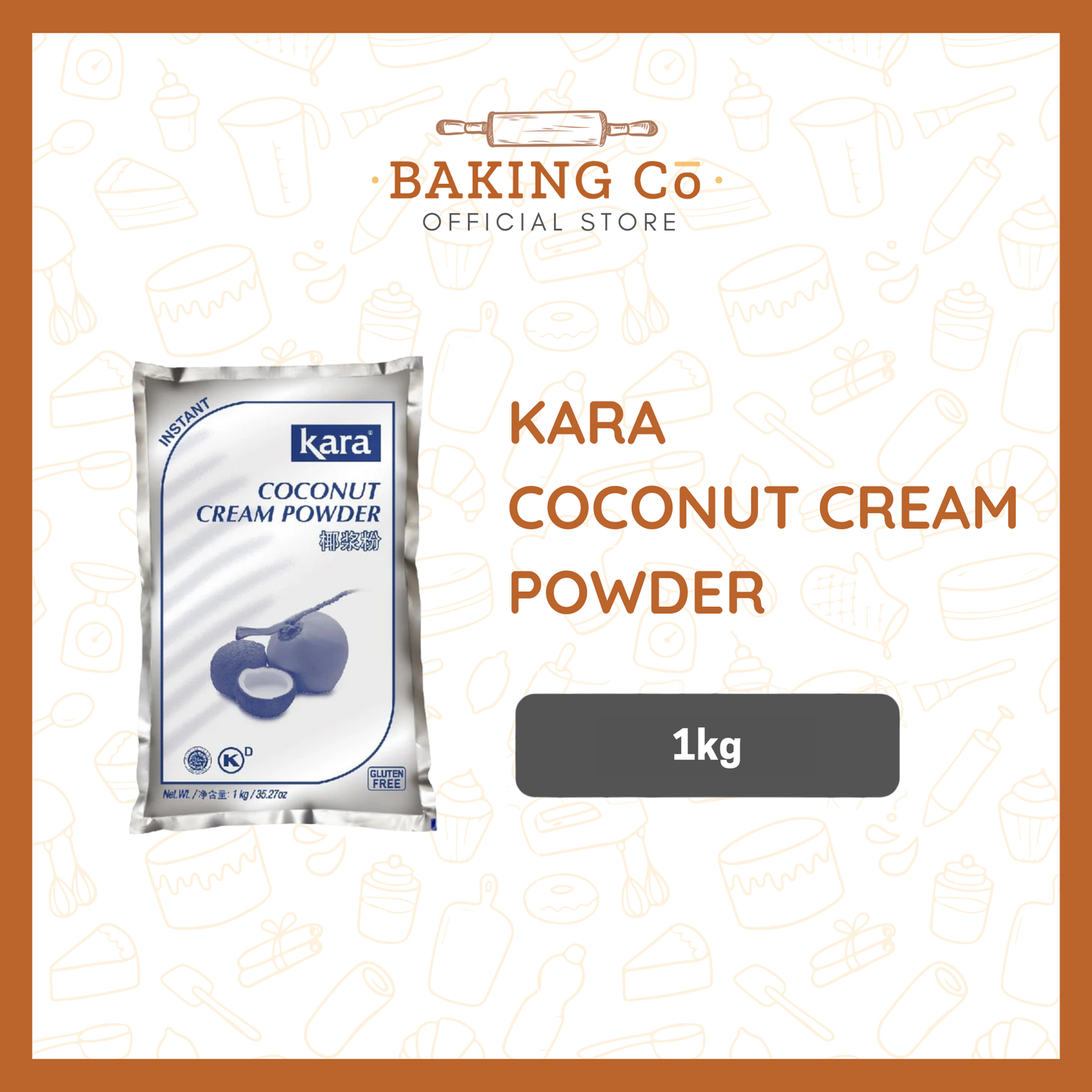 Kara Coconut Cream Powder