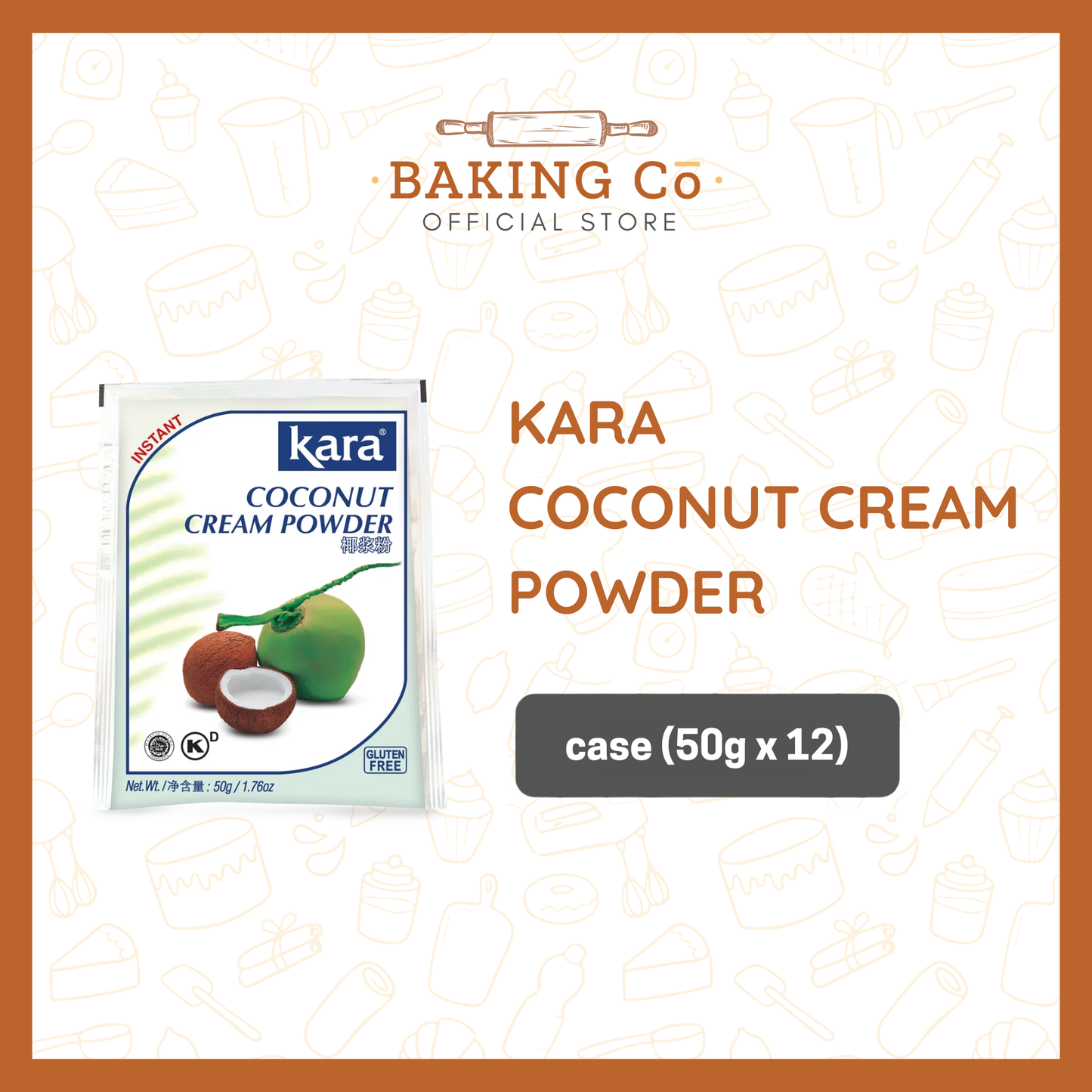 Kara Coconut Cream Powder