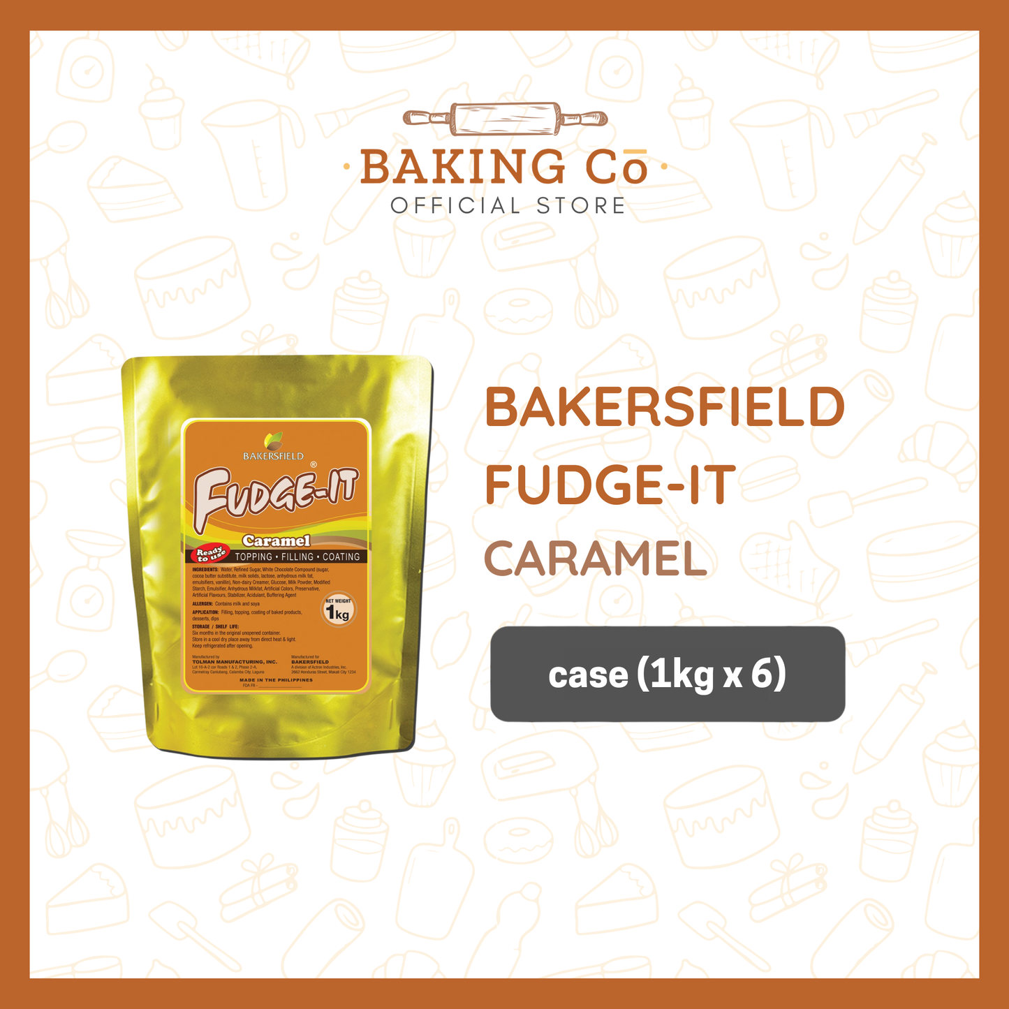 Bakersfield Fudge-It Caramel
