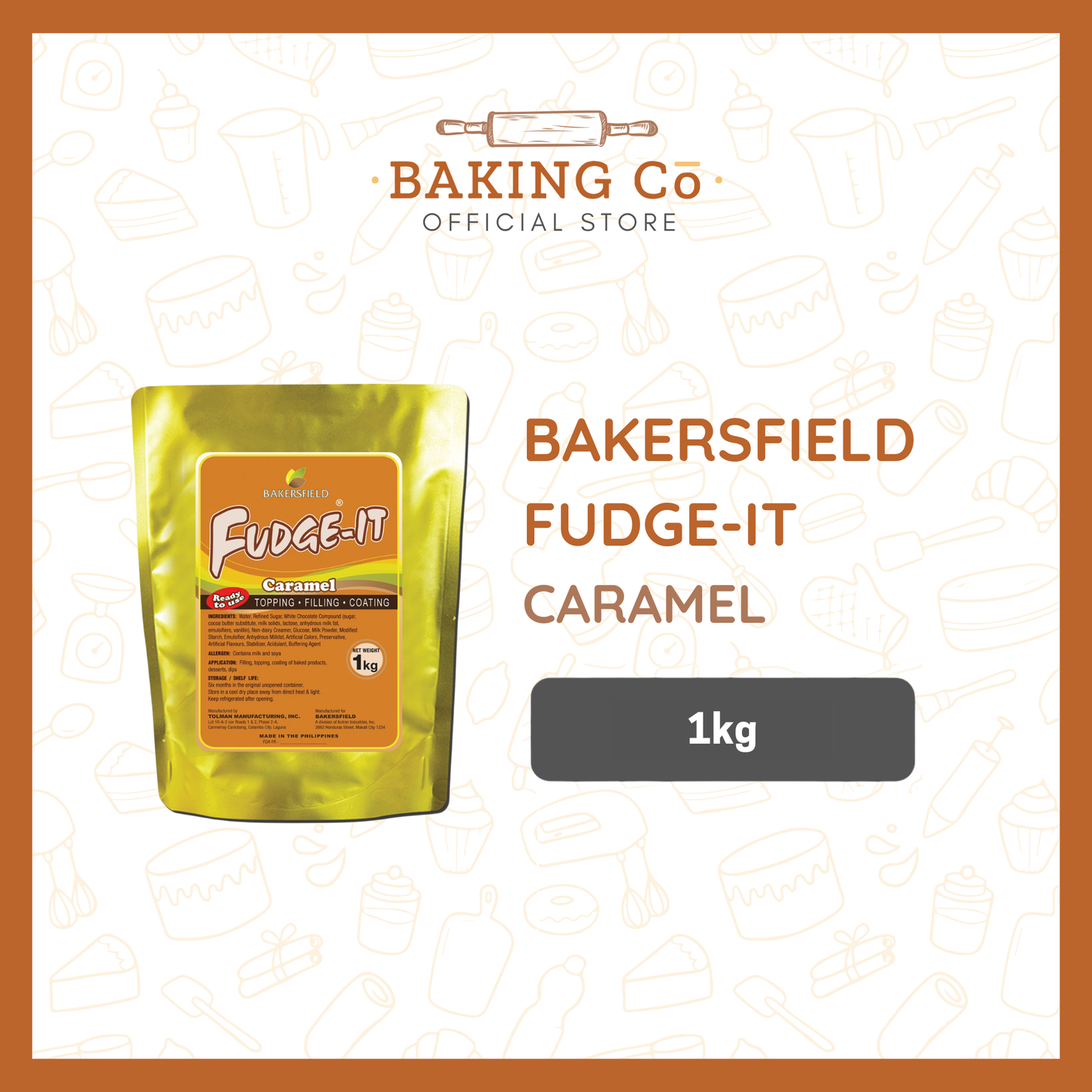 Bakersfield Fudge-It Caramel