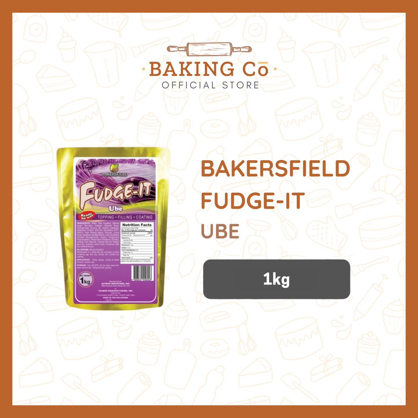 Bakersfield Fudge-It Ube