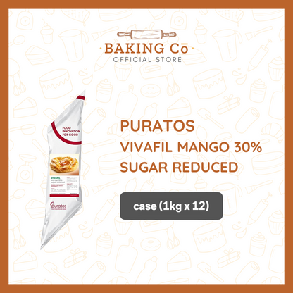 Puratos Vivafil Mango 30% Sugar Reduced 1kg