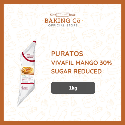Puratos Vivafil Mango 30% Sugar Reduced 1kg