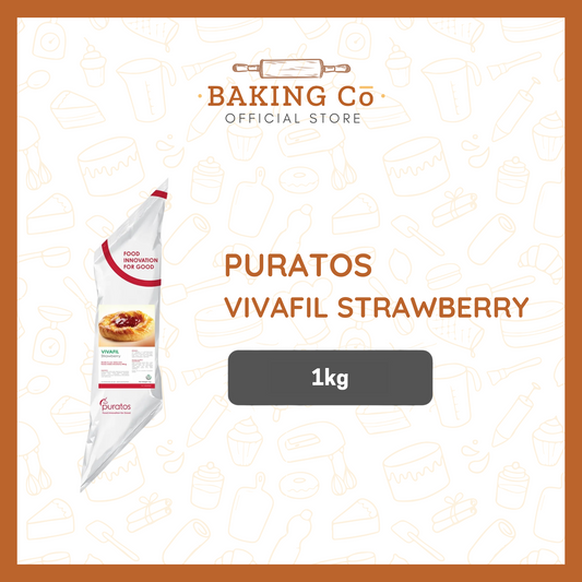 Puratos Vivafil Strawberry 1kg