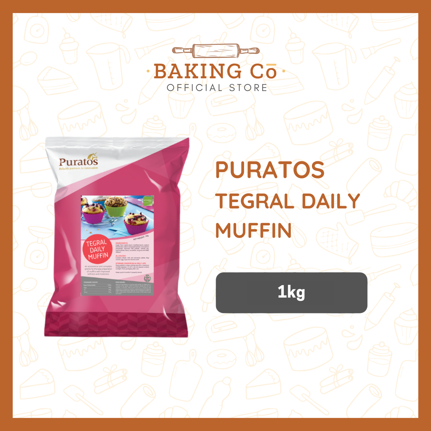 Puratos Tegral Daily Muffin