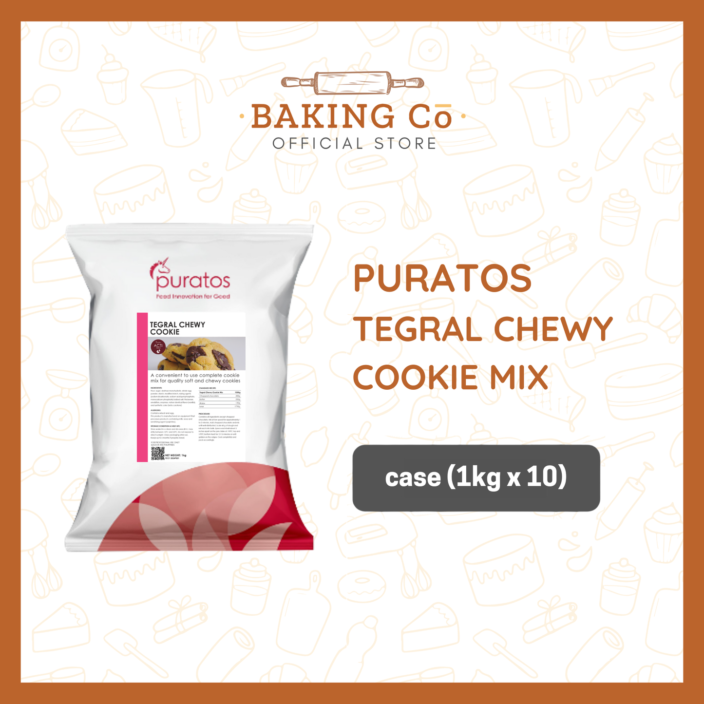 Puratos Tegral Chewy Cookie Mix