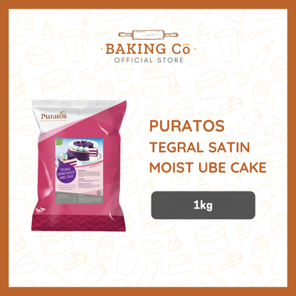 Puratos Tegral Satin Moist Ube Cake