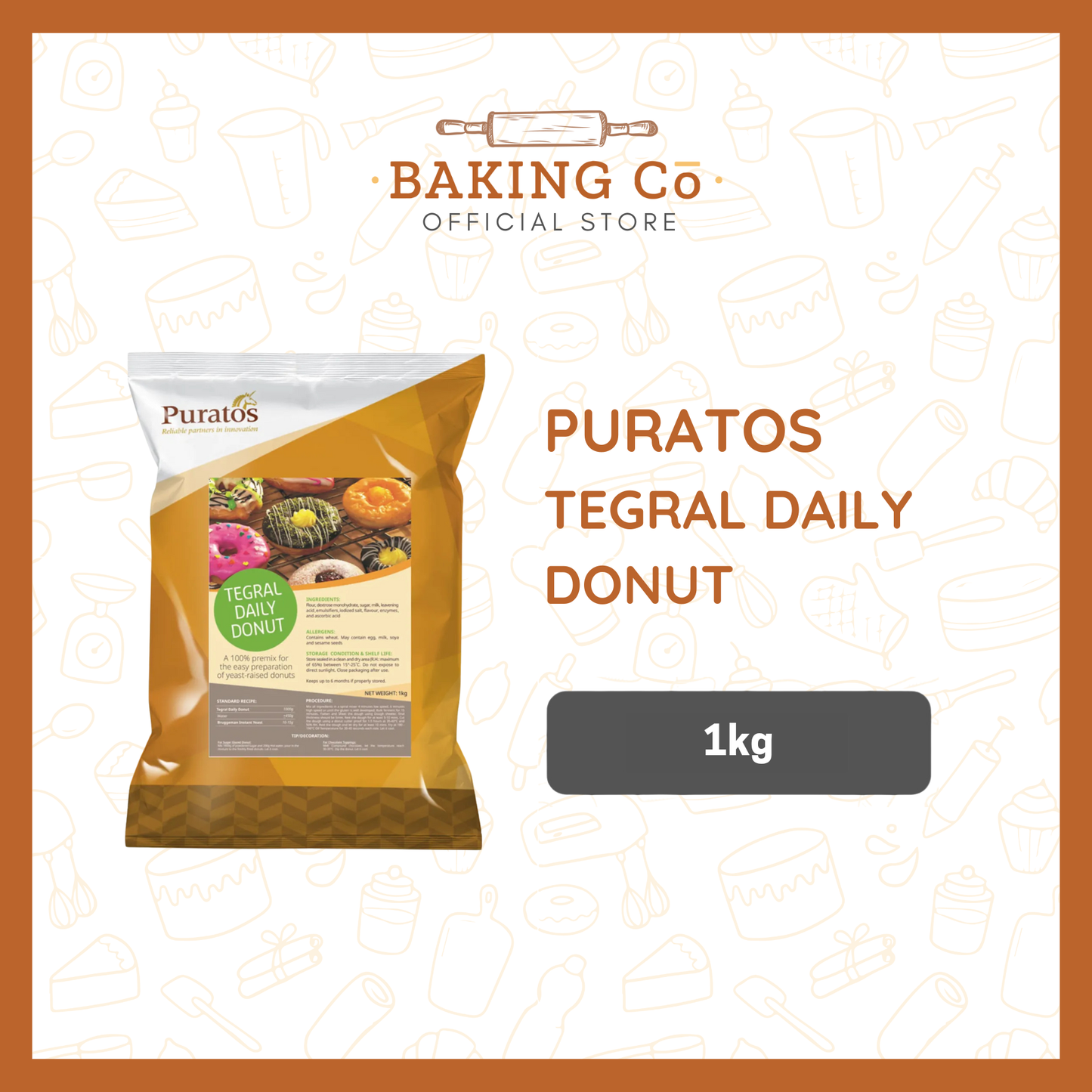 Puratos Tegral Daily Donut