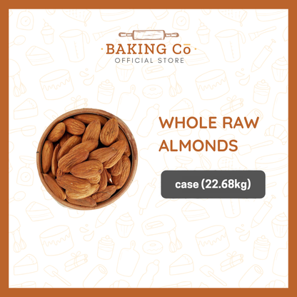 Baking Cō Whole Raw Almonds