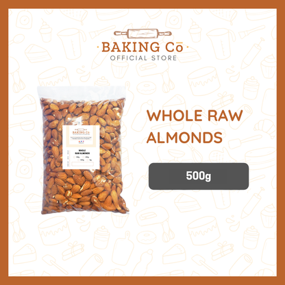 Baking Cō Whole Raw Almonds