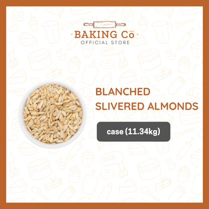 Baking Cō Blanched Slivered Almonds