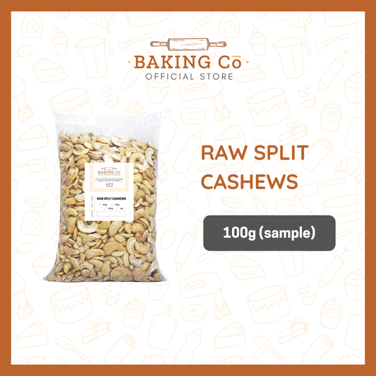 Baking Cō Raw Split Cashews