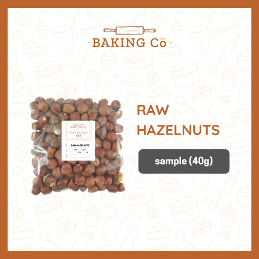 Baking Cō Raw Hazelnuts