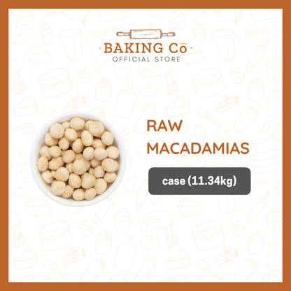 Baking Cō Raw Macadamias