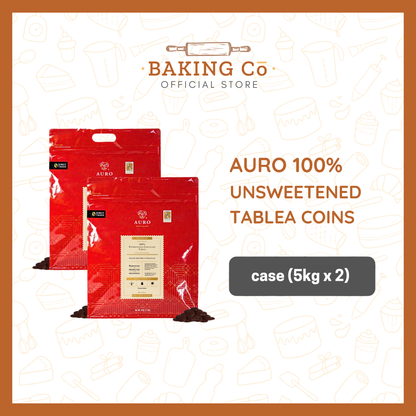 Auro Chocolate 100% Unsweetened Tablea Coins