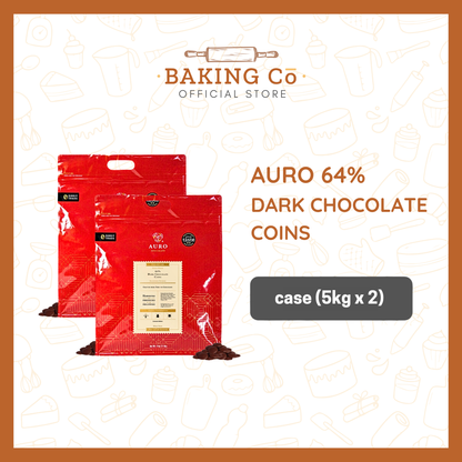 Auro Chocolate 64% Dark Chocolate Coins