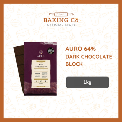Auro Chocolate 64% Dark Chocolate Block