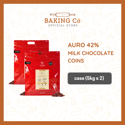 Auro Chocolate 42% Milk Chocolate Coins
