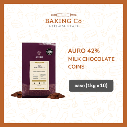 Auro Chocolate 42% Milk Chocolate Coins