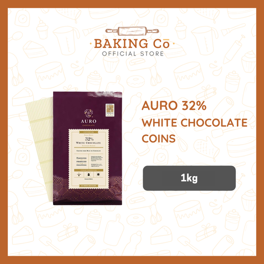 Auro Chocolate 32% White Chocolate Block