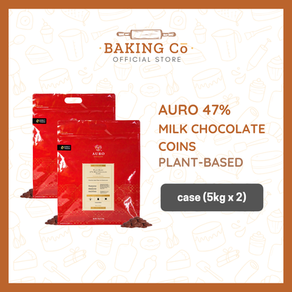 Auro 47% Plant-Based Milk Chocolate Coins