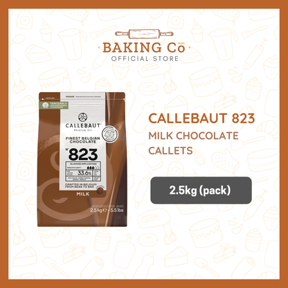 Callebaut 823 Milk Chocolate Callets