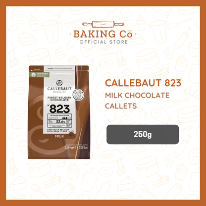 Callebaut 823 Milk Chocolate Callets