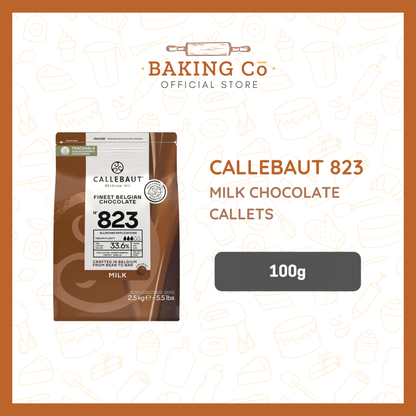 Callebaut 823 Milk Chocolate Callets