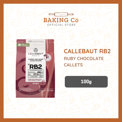 Callebaut RB2 Ruby Chocolate Callets