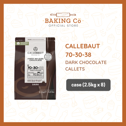 Callebaut 70-30-38 Dark Chocolate Callets