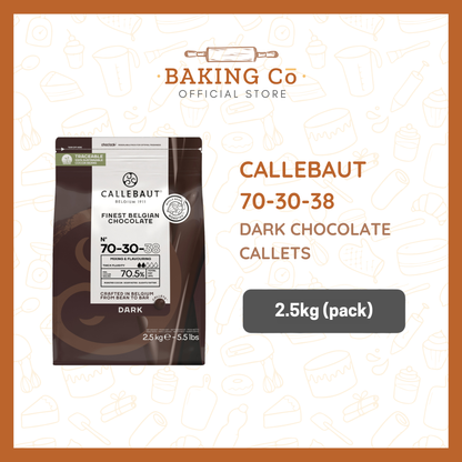 Callebaut 70-30-38 Dark Chocolate Callets