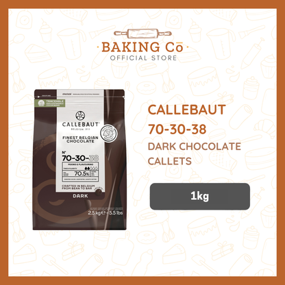 Callebaut 70-30-38 Dark Chocolate Callets