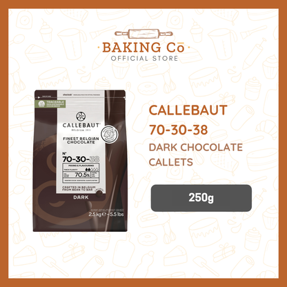 Callebaut 70-30-38 Dark Chocolate Callets
