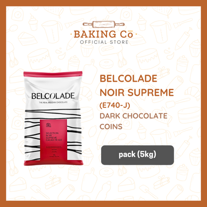 Belcolade 70% Dark Chocolate Coins