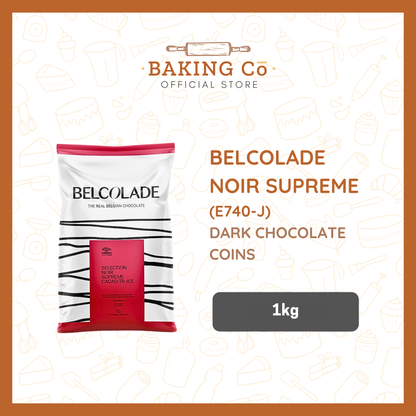 Belcolade 70% Dark Chocolate Coins