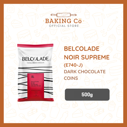 Belcolade 70% Dark Chocolate Coins