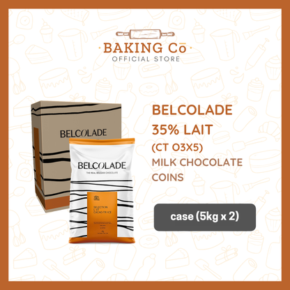 Belcolade 35% Milk Chocolate Coins