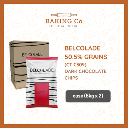 Belcolade 50.5% Dark Chocolate Grains