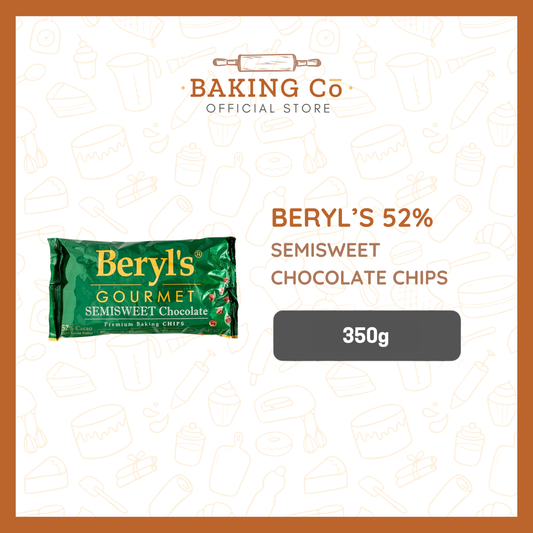 Beryl's 52% Semisweet Chocolate Chips 350g