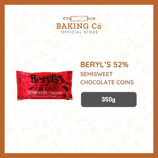 Beryl's 52% Semisweet Chocolate Coins 350g